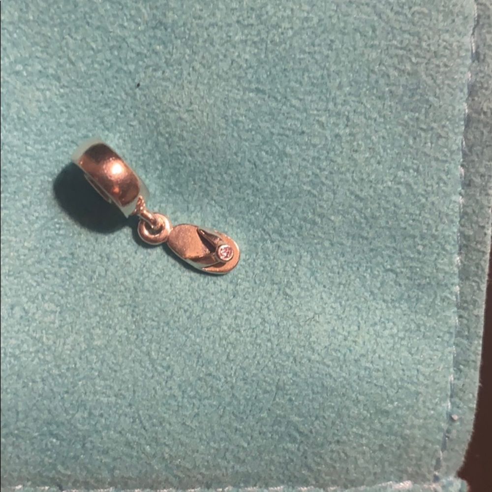 Pandora flip flop charm